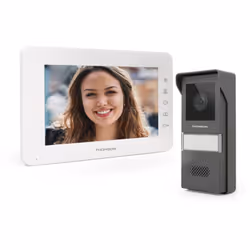 Une installation simplifiée Ce visiophone, qui se branche sur deux fils, s'installe rapidement. Il est parfait pour remplacer ...