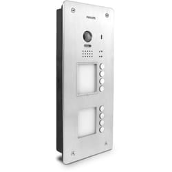 Platine de rue 8 boutons pour habitat collectif gamme WelcomeHive Pro badges rfid Philips 531029