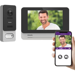 Visiophone tactile 7 pouces sans fil et connecté - WelcomeEye Wireless Philips 531039