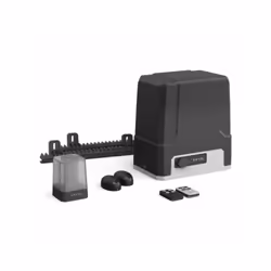 Kit pour portails coulissants Avidsen max 250W poids max 500Kg - 761004Kit d'automatisation pour portails coulissants composé ...