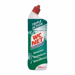 Gel Wc Net Professionnel Triple action - Flacon de 800 ml