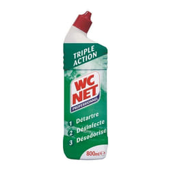 Gel Wc Net Professionnel Triple action - Flacon de 800 ml