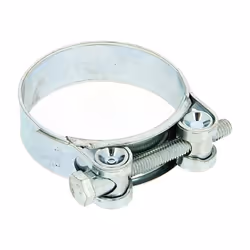 Collier bande pleine renforcé à tourillons Ø64 à 67mm Collier à tourillons 25 mm Caractéristiques Plage de Serrage 64 A 67 IN ...