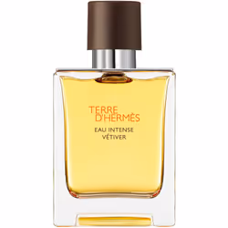 Hermes Terre d'Hermès Eau Intense Vétiver Eau de parfum 50ml, Hommes, 50 ml, Flacon non réutilisable, Bergamote verte, Poivre ...
