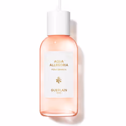 Buvez une granita recueillie par les rayons du soleil. L'Eau de Toilette rechargeable pour femme GUERLAIN Aqua Allegoria Pera ...