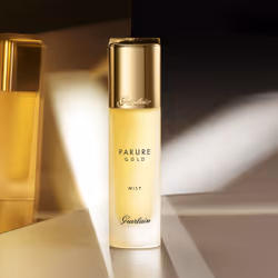 Guerlain Parure Gold Mist Brume Fixatrice Fixe, Hydrate, Protège De La Pollution, 30 ml