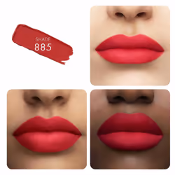Guerlain KissKiss Tender Matte Rouge à lèvres mat lumineux confort 16H 885 Gentle Coral 2.8 g