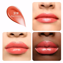 Guerlain KissKiss Shine Bloom 3,2 g 319 Peach Kiss Brillant - Vue supplémentaire 2
