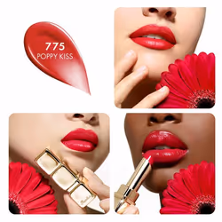 Guerlain KissKiss Shine Bloom 3,2 g 775 Poppy Kiss Brillant - Vue supplémentaire 2