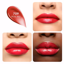 Guerlain KissKiss Shine Bloom 3,2 g 709 Petal Red Brillant