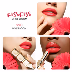 Guerlain KissKiss Shine Bloom 520 Love Bloom Brillant - Vue supplémentaire 4