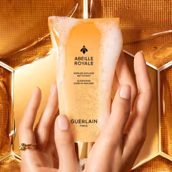Guerlain Abeille Royale Cleansing Care-in-Mousse Mousse nettoyante Femmes 175 ml - Vue supplémentaire 5