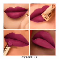 Guerlain KissKiss Kissproof Honey 1,85 g 837 Deep Iris Mat - Vue supplémentaire 4
