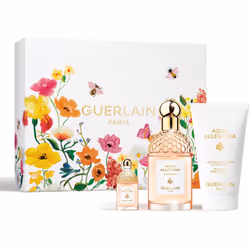 Plus besoin de vous séparer de votre parfum grâce au coffret de parfum pour femme GUERLAIN Aqua Allegoria Rosa Rossa. Il cont ...