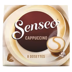 LOT DE 10 - SENSEO - Cappuccino - paquet de 8 dosettes