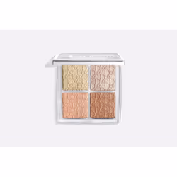 Dior Backstage Glow Face Palette, Colle pailletée, Beige, Glitz, 4 couleurs, Colle pailletée, Perle, Brillant, Femmes