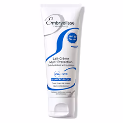 Embryolisse Lait-Crème Multi-Protection, Crème de jour, Unisexe, Tous types de peau, Visage, Anti-âge, Hydratant, Hydratant,  ...