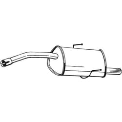 Silencieux arrière BOSAL 100-327