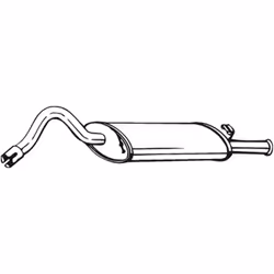 Silencieux arrière BOSAL 130-209