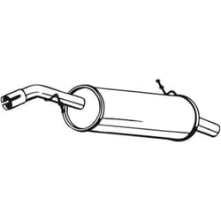Silencieux arrière BOSAL 135-057