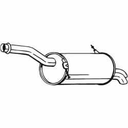 Silencieux arrière BOSAL 135-083