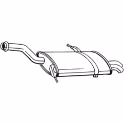 Silencieux arrière BOSAL 135-085