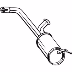 Silencieux central BOSAL 135-095