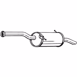 Silencieux arrière BOSAL 135-101