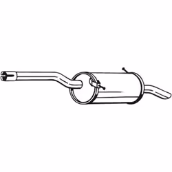 Silencieux arrière BOSAL 135-103