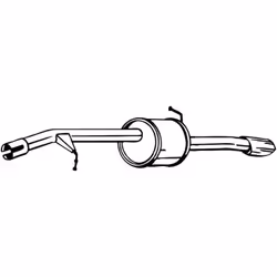Silencieux arrière BOSAL 135-111