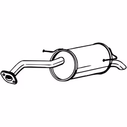 Silencieux arrière BOSAL 145-193