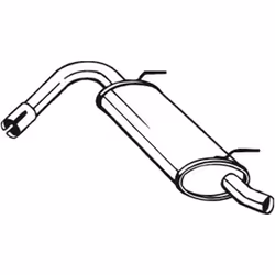 Silencieux arrière BOSAL 148-135