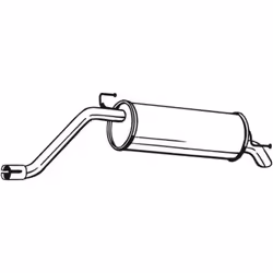 Silencieux arrière BOSAL 148-161