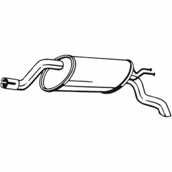 Silencieux arrière BOSAL 148-195
