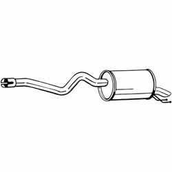 Silencieux arrière BOSAL 148-205