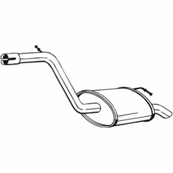 Silencieux arrière BOSAL 154-181