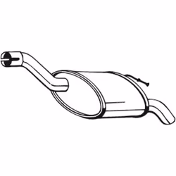 Silencieux arrière BOSAL 154-293