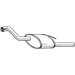 Silencieux arrière BOSAL 154-313