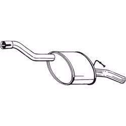 Silencieux arrière BOSAL 154-325