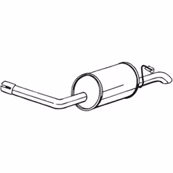 Silencieux arrière BOSAL 154-927