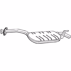 Silencieux central BOSAL 175-175