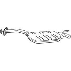 Silencieux central BOSAL 175-175