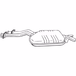 Silencieux central BOSAL 175-291
