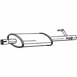 Silencieux central BOSAL 175-413