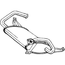 Silencieux arrière BOSAL 177-275