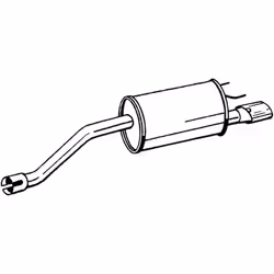 Silencieux arrière BOSAL 185-367