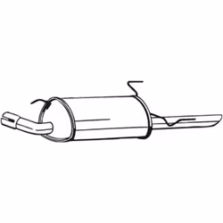 Silencieux arrière BOSAL 185-405
