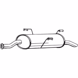 Silencieux arrière BOSAL 190-209
