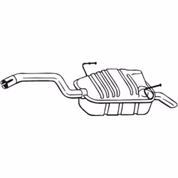 Silencieux arrière BOSAL 190-905