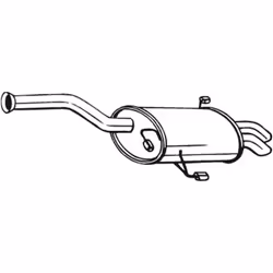 Silencieux arrière BOSAL 190-953